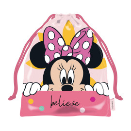 Sac de pique-nique - Disney Minnie "Believe" - 26,5x21,5 cm