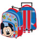 Sac à dos à roulettes - Disney Mickey - 24x36x12 cm