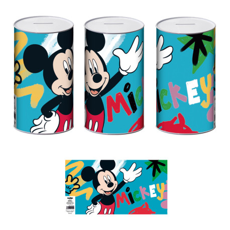 Tirelire - Disney Mickey - Taille L - 10x10x17.5 cm