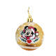 Lot de 6 Boules de Noël - Disney Minnie - Or - 8 cm