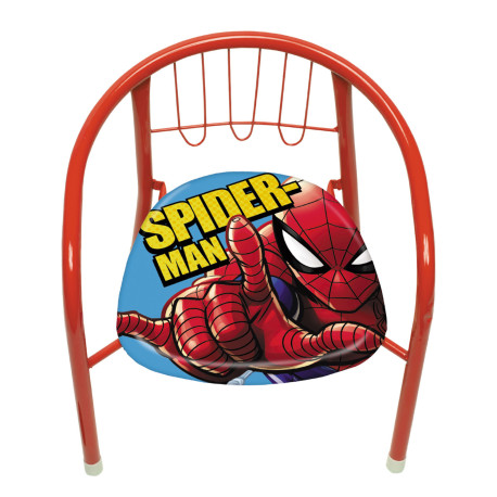 Chaise en métal Spiderman