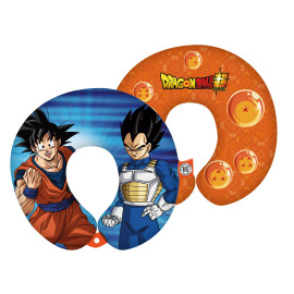 Coussin Tour de Cou - Dragon Ball Z - Son Goku et Vegeta 28cm