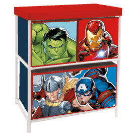 Meuble de rangement à 3 tiroirs Avengers