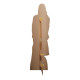 Figurine en carton taille réelle - Gracie Abrams - Robe de Soirée Rose - Chanteuse Américaine - Hauteur 169 cm