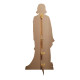 Figurine en carton taille réelle - Kris Jenner en robe jaune du met gala 2022 - L' incroyable famille Kardashian - Hauteur 177 cm