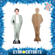 Figurine en carton taille réelle - Charlie Heaton en costume gris - Acteur Britannique de la série Stranger Things - Hauteur 174 cm