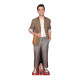 Figurine en carton taille réelle - Noah Schnapp en costume marron - Acteur Canadien et Américain de Stranger Things - Hauteur 176 cm