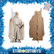Figurine en carton taille réelle - Gandalf le Blanc dans sa tenue traditionnelle - 194 cm