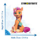 Figurine en carton – Sunny Starscout – My Little Pony - Hauteur 89 cm