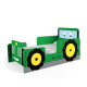 Lit enfant à clipser modèle tracteur vert