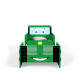 Lit enfant à clipser modèle tracteur vert
