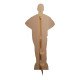 Figurine en carton taille réelle – Mae Muller – Robe Noire – Chanteuse Britannique - Hauteur 174 cm