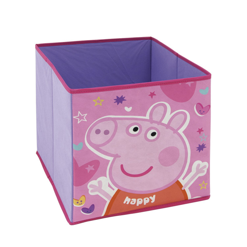 Cube de Rangement Peppa Pig - 31x31x31 cm  Mobilier pour enfant sur Déco  de Héros