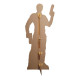 Figurine en carton Peter Quill alias Star Lord avec 2 pistolets - Film les gardiens de la galaxie 3 - Hauteur 189 cm