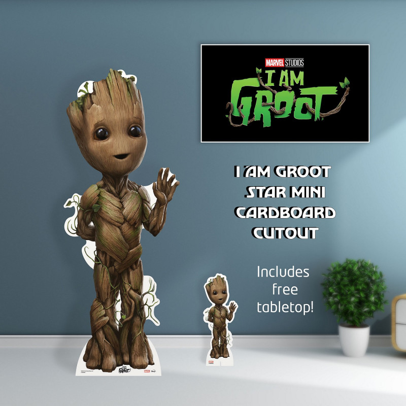 Figurine en carton Baby Groot les gardiens de la galaxie 3 - H 95 cm