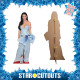 Figurine en carton taille réelle – Katy Perry – Robe Bleue – Chanteuse Américaine - Hauteur 175 cm