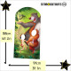 Figurine en carton Passe tete Le livre de la Jungle Disney H 100 CM