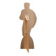 Mini Figurine en carton – The Flash - Ezra Miller en action - Hauteur 89 cm