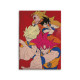 Couverture Dragon Ball Z - Son Goku et Son Gohan - Rouge