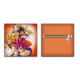 Coussin en Peluche avec poche Dragon Ball Z - Tous les Personnages - Orange