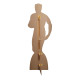 Figurine en carton taille réelle – The Flash - Ezra Miller en action - Hauteur 181 cm