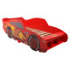 Lit + matelas - Lit enfant voiture Flash McQueen de Cars - matelas 70*140cm