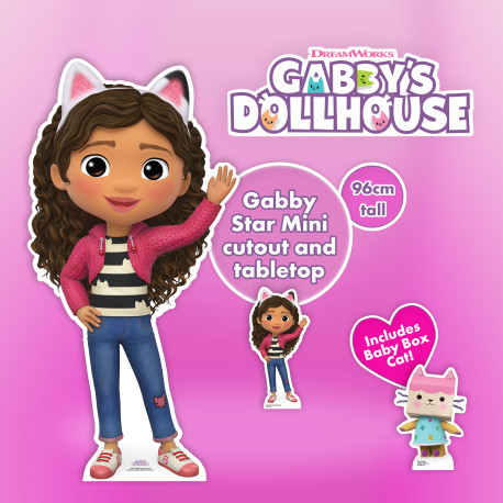 Gabby et la maison magique - figurine 3d lumineuse gabby