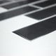 Stickers repositionnables - Tuiles en verre noires