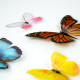 Stickers repositionnables - Papillons colorés