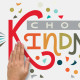 Stickers repositionnables - Arc-en-ciel "Choose Kindness"
