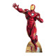 Figurine en carton Marvel Comics Iron Man au décollage H 200 CM