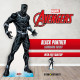 Figurine en carton taille réelle Black Panther Wakanda Comics Disney H 184 CM