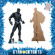 Figurine en carton taille réelle Black Panther Wakanda Comics Disney H 184 CM