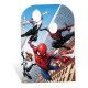 Figurine en carton passe tête Spider-man Marvel H136 CM