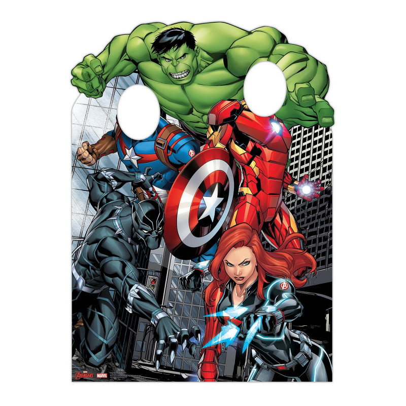 Décoration de fête d'anniversaire, thème Avengers Captain America Hulk,  vaisselle, assiette en papier, tasse, sac