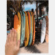 Stickers repositionnables - Affiches de surfs 
