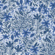 Papier peint auto-adhésif - Motifs floraux - Bleu
