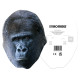 Masque en carton - Animaux - Gorille - Taille A4