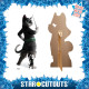 Figurine en carton – Kitty Pattes de Velours - Le Chat Potté - Hauteur 89 cm