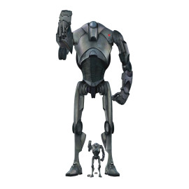 Figurine en carton – Super Droïde de Combat B2 - Star Wars - Hauteur 196 cm