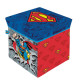 Tabouret de rangement - Superman - 30x30x30 cm