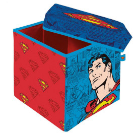Tabouret de rangement - Superman - 30x30x30 cm