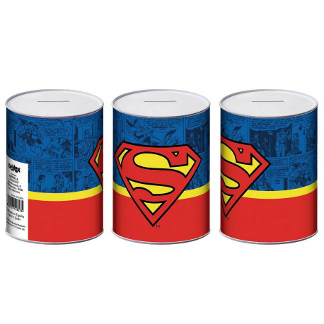 Tirelire - Superman - Taille S - 7.5x7.5x10 cm