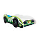 Lit + Matelas - Lit Enfant Fresh Car - F1 - 140 x 70 cm