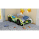 Lit + Matelas - Lit Enfant Fresh Car - F1 - 140 x 70 cm