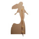 Figurine en carton – Ariel La Petite Sirène par Halle Bailey - Hauteur 173 cm