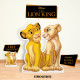 Figurine en carton – Simba et Nala - Le Roi Lion - Hauteur 81 cm