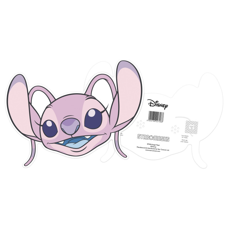 Masque en carton - Angel - Lilo et Stitch - Taille A4