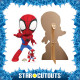 Figurine en carton – Spidey et ses amis extraordinaires - Spidey - Hauteur 90 cm