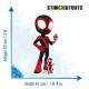 Figurine en carton Spin – Spidey et ses amis extraordinaires - Hauteur 92 cm